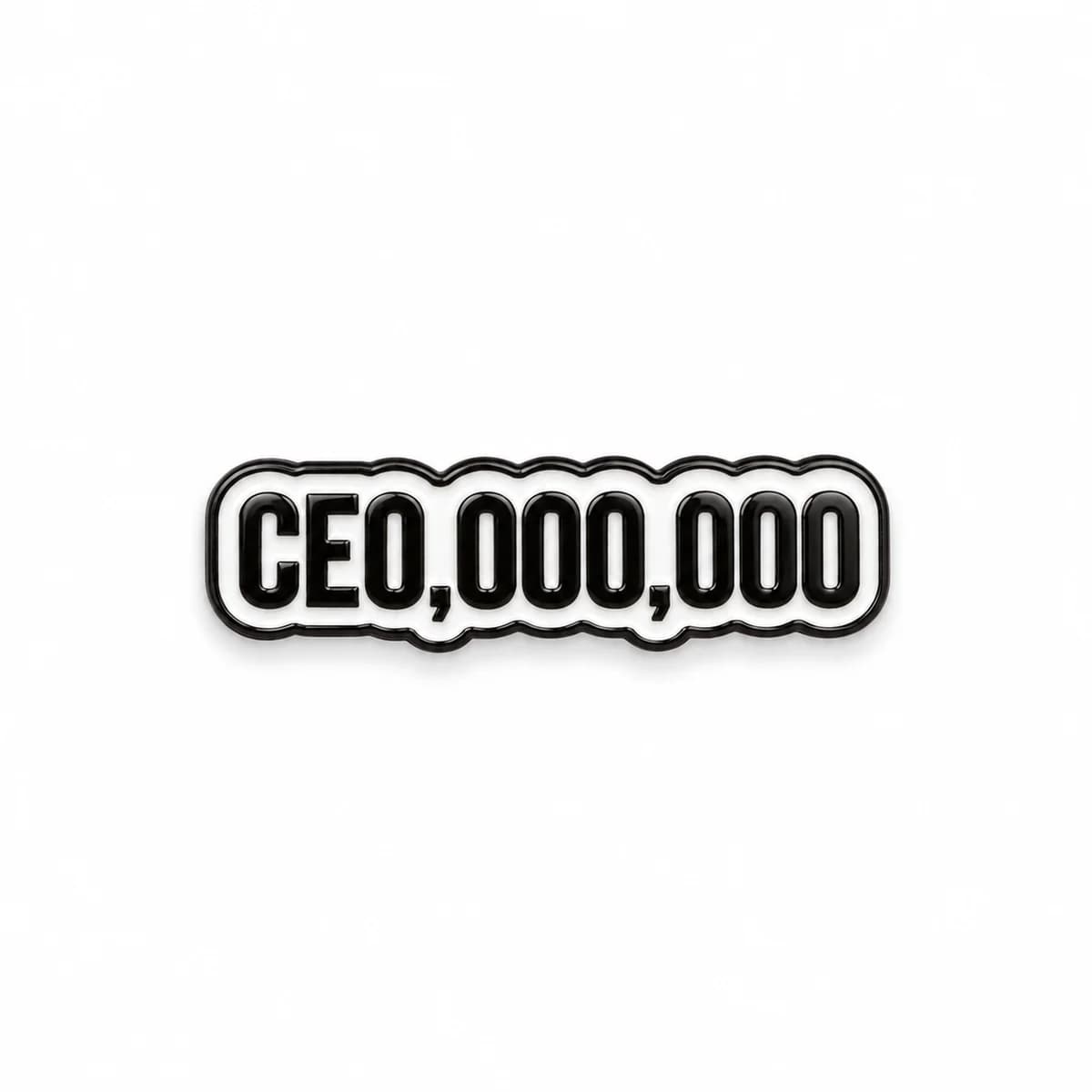 CEO Energy Metal Enamel Sticker