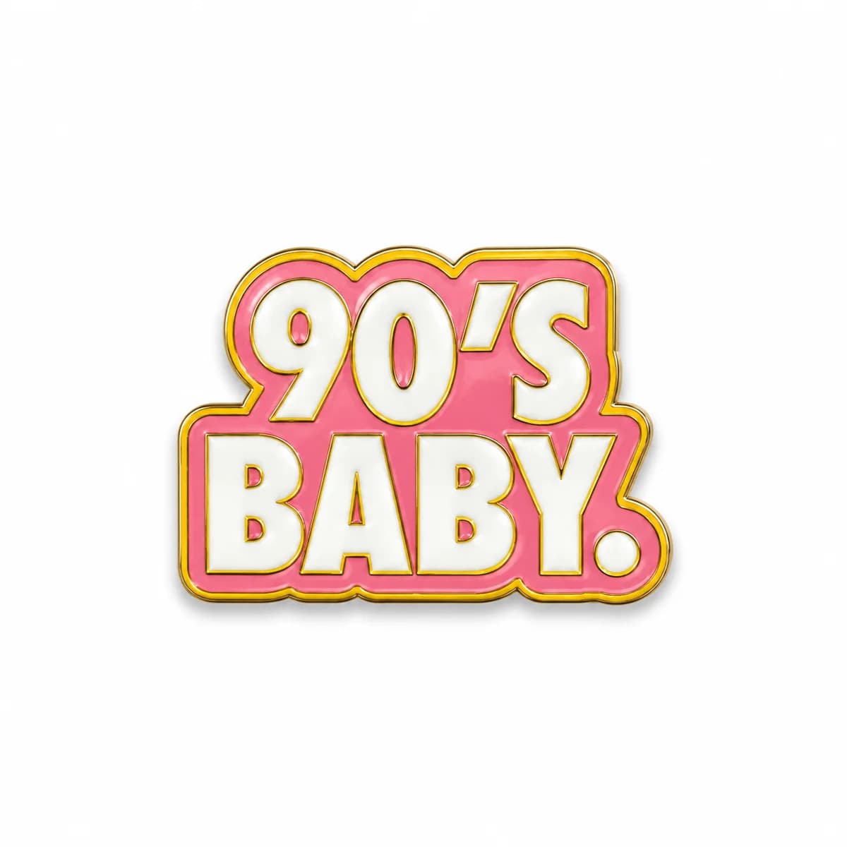 90's Baby Metal Enamel Sticker