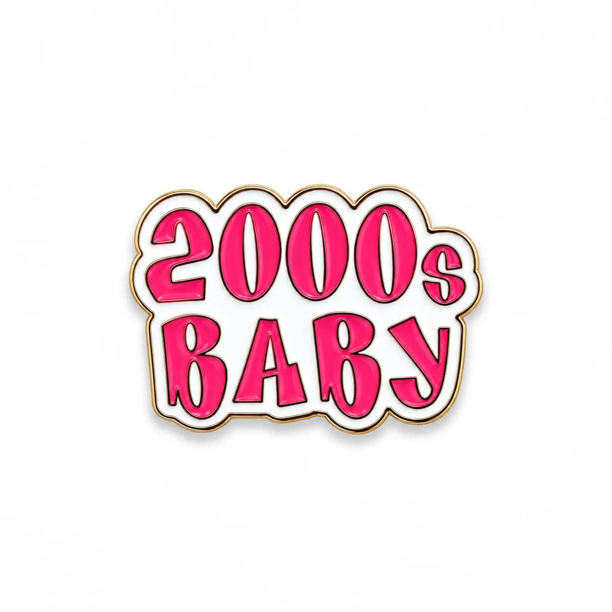 Y2K Forever Metal Enamel Sticker