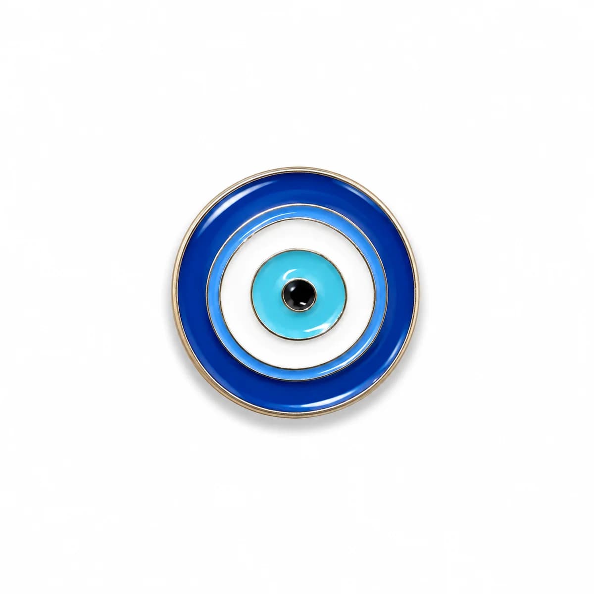 Evil Eye Metal Enamel Sticker