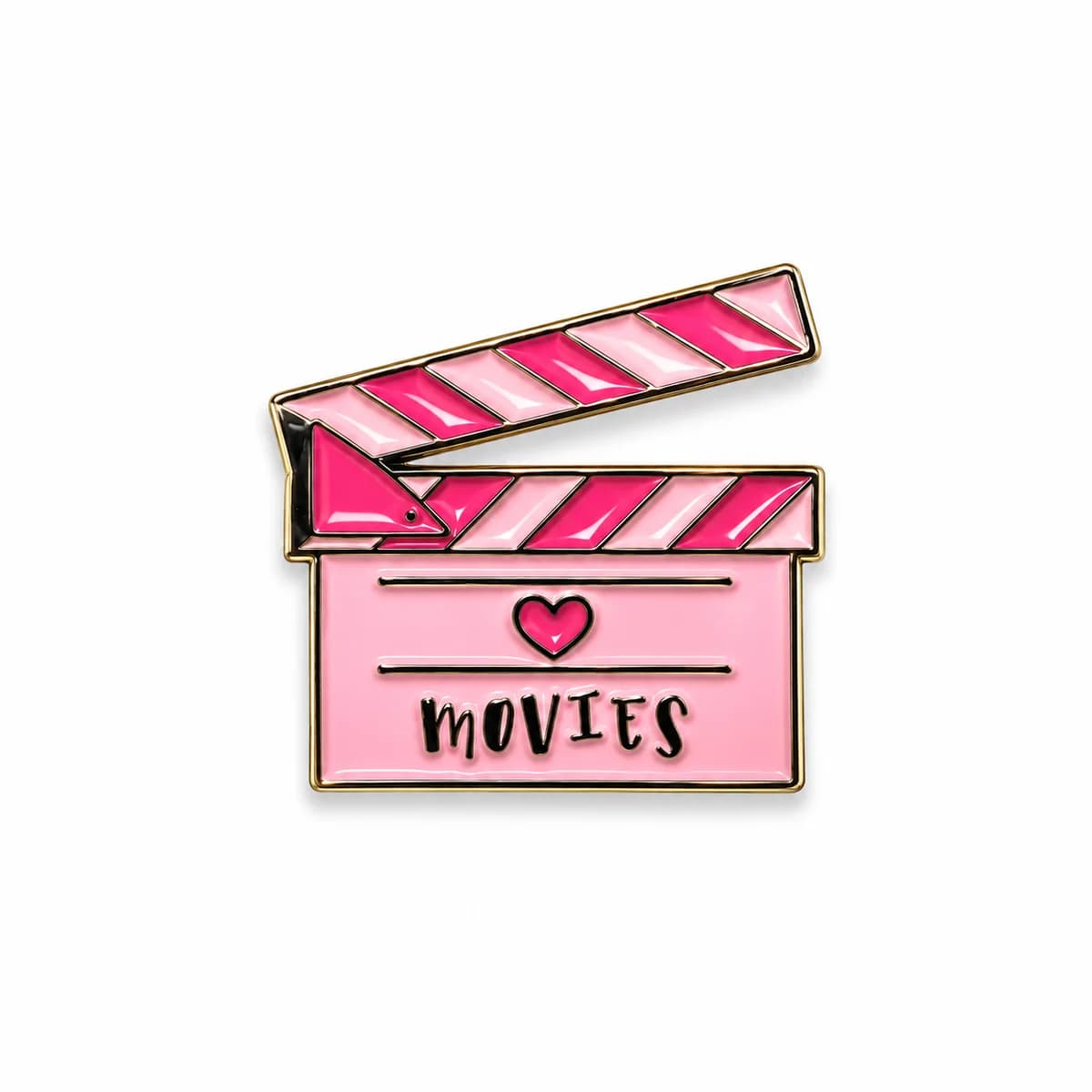 Movie Magic Metal Enamel Sticker