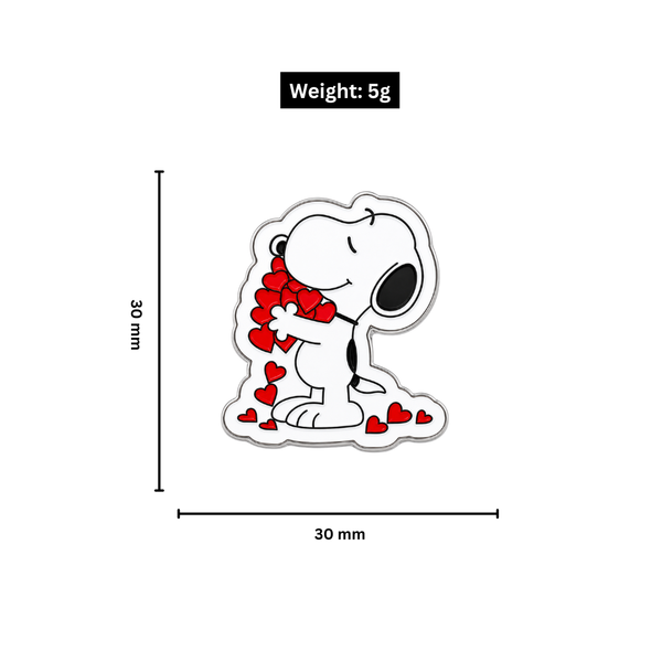 Snoopy Days Metal Charm