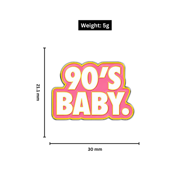 90's Baby Metal Charm