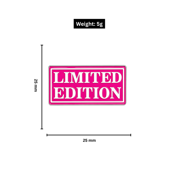 Limited Edition Metal Charm
