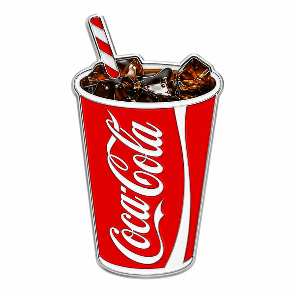 Cola To-Go Metal Charm