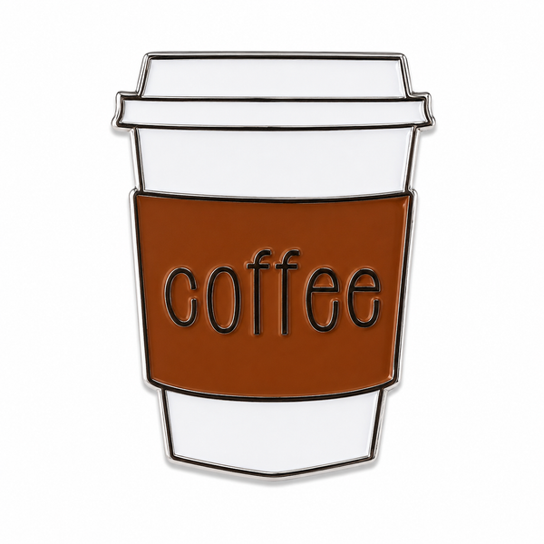 Coffee First Metal Charm