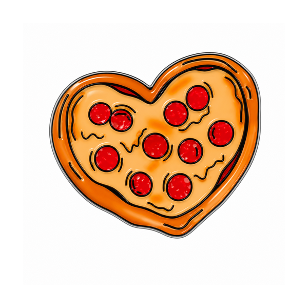 Pizza Lover Metal Charm